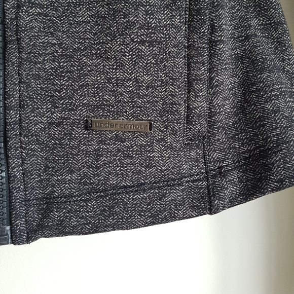 UNDER ARMOUR Grey Light Knit Full Zip Jacket S - Picture 3 of 7